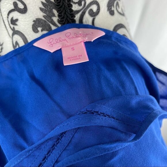 Lilly Pulitzer Kahli Peplum Babydoll Top - Picture 8 of 10